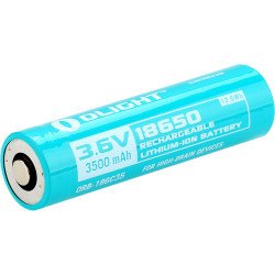 Olight Customized 18650 Rechargeable Lithium-Ion Battery (3.6V, 3500mAh)