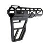 DB TAC Black Color Anodized Skeleton Fin Position Stock Clamp ,Skeletonized Pistol Arm Brace